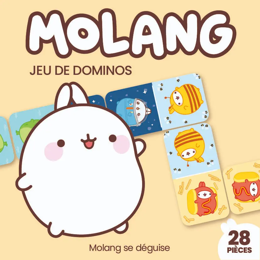 Molang - Jeu de dominos