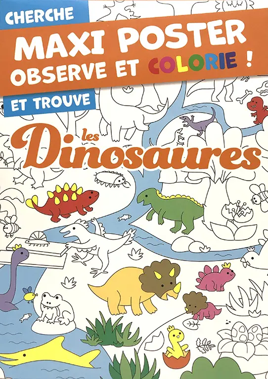 Maxi Poster - les Dinosaures
