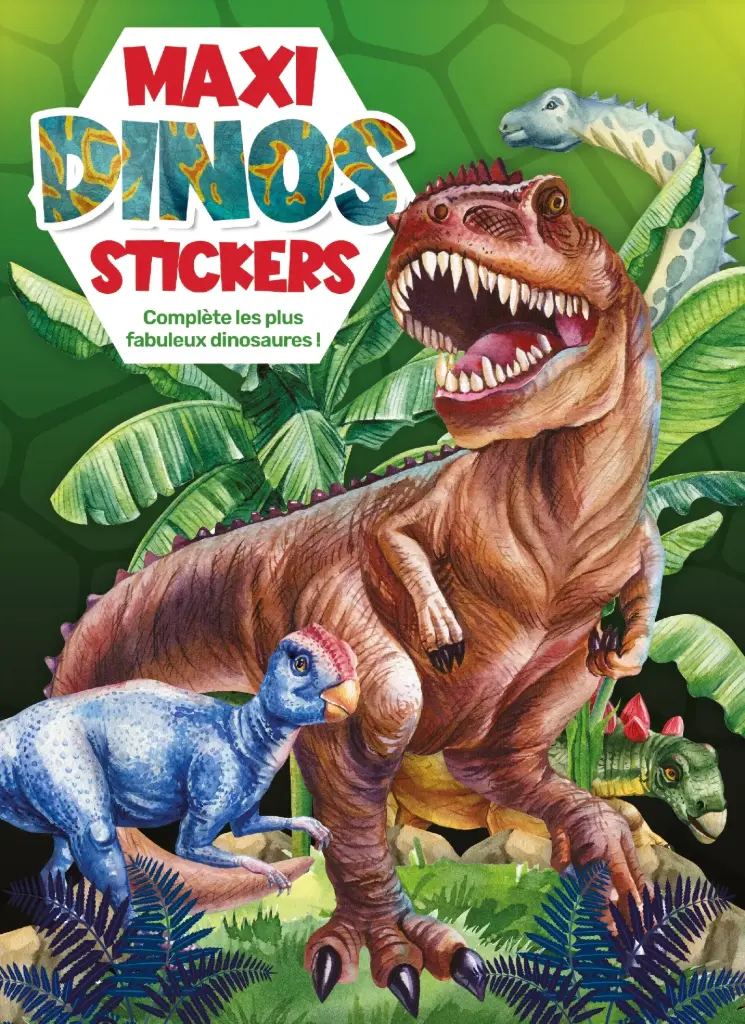 Maxi Dinos Stickers