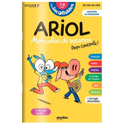 CAHIER DE VACANCES ARIOLCE1 vers CE2