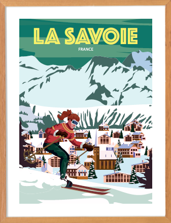 Affiche - La Savoie France