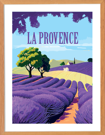 Affiche - La Provence