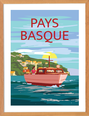 Affiche - Pays Basque
