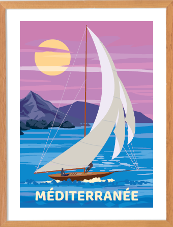 Affiche - Méditerranée