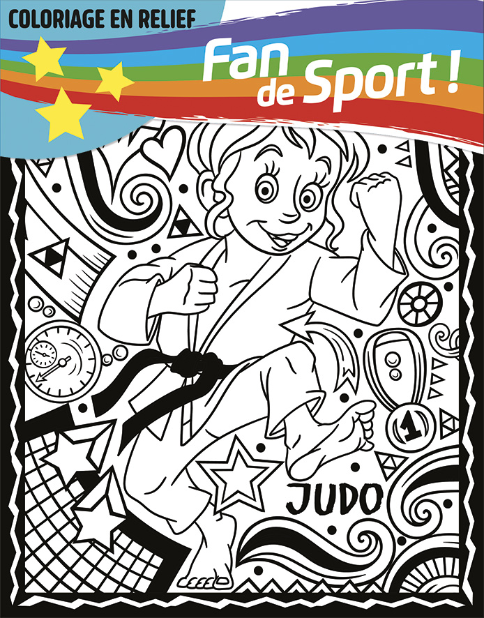 Feutrine Fan de sport - Judo (sans feutres)