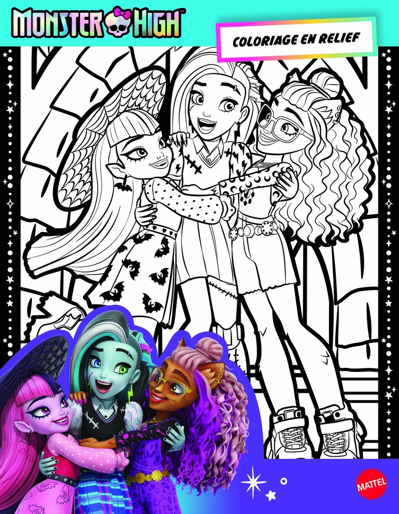 Feutrine Monster High (sans feutres)