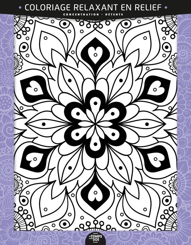 Feutrine Mandala (sans feutres)