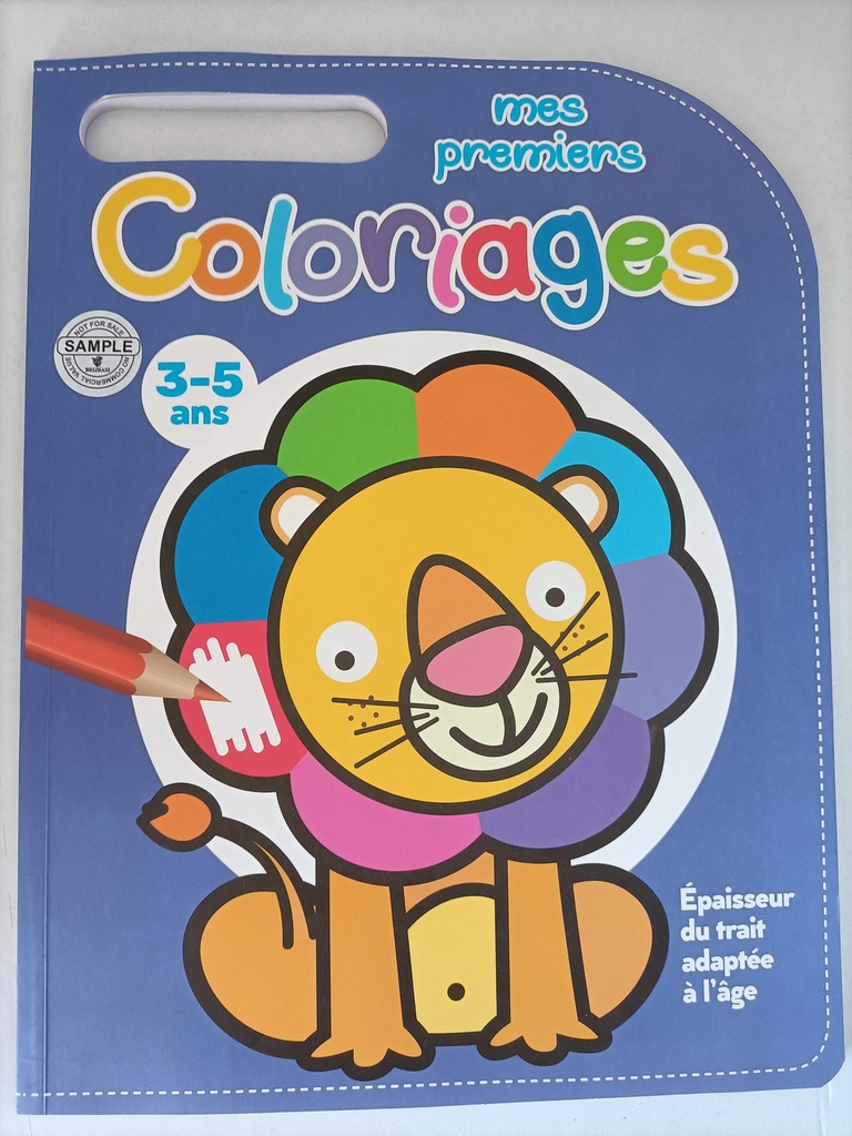 Mes premiers coloriages avec poignée 