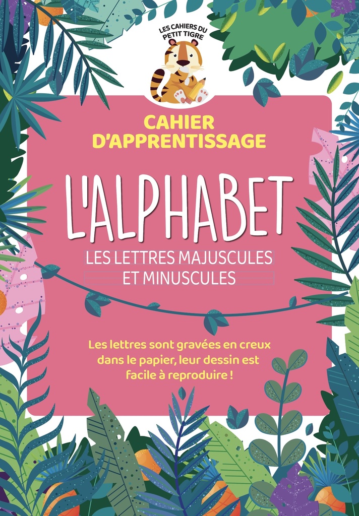 Cahier d'apprentissage - L'alphabet - 1 stylo