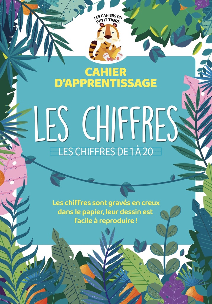 Cahier d'apprentissage - Les chiffres + 1 stylo