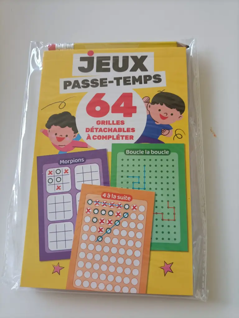Jeux Passe-temps + 1 crayon 