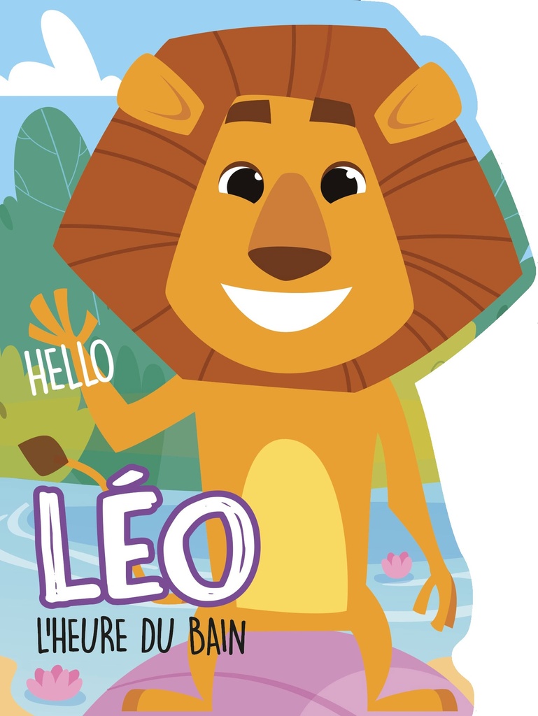 Léo l'heure du bain