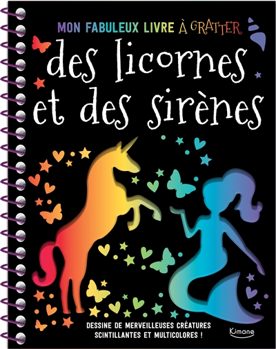 MON FABULEUX LIVRE À GRATTER DES LICORNES 