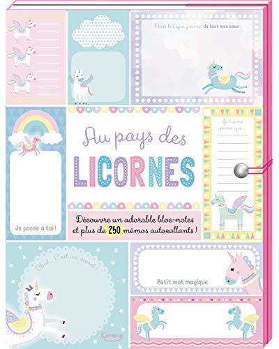 MES PETITS MESSAGES - AU PAYS DES LICORNES 