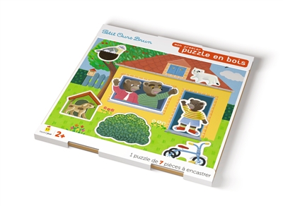 Petit Ours Brun : mon premier puzzle en bois
