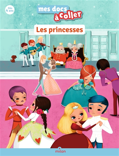 Les princesses : autocollants