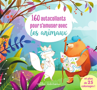 160 autocollants pour s'amuser avec les animaux
