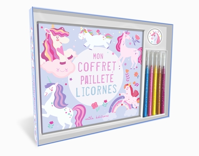 Mon coffret pailleté - Licornes