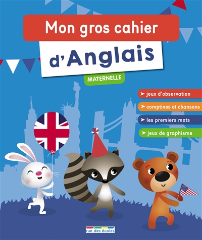 Mon gros cahier d'anglais Maternelle