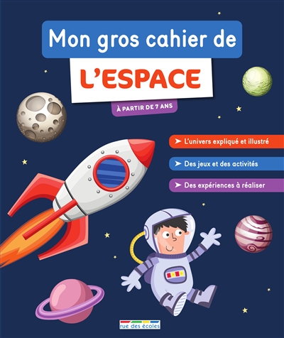Mon gros cahier de l'espace