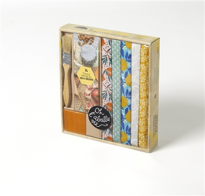 Faire ses emballages : bee wrap : coffret