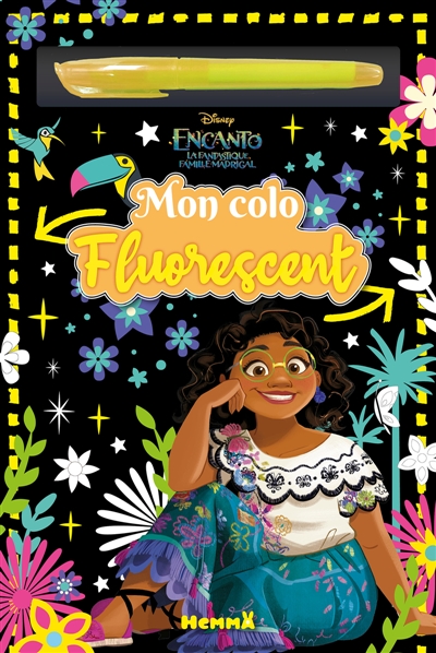 Disney Encanto : Mon colo Fluorescent (Fluo jaune)