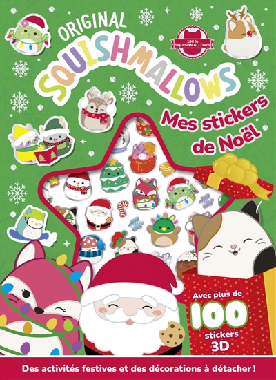 Squishmallows : Mes stickers de Noël