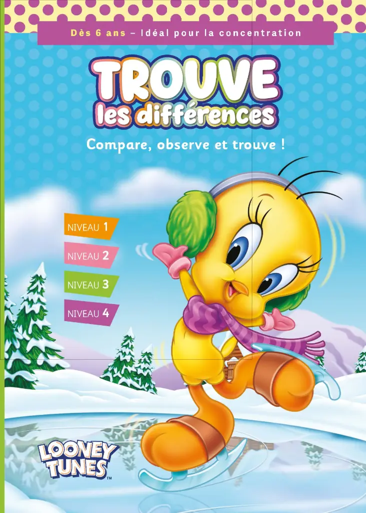 Trouve les différences Looney Tunes