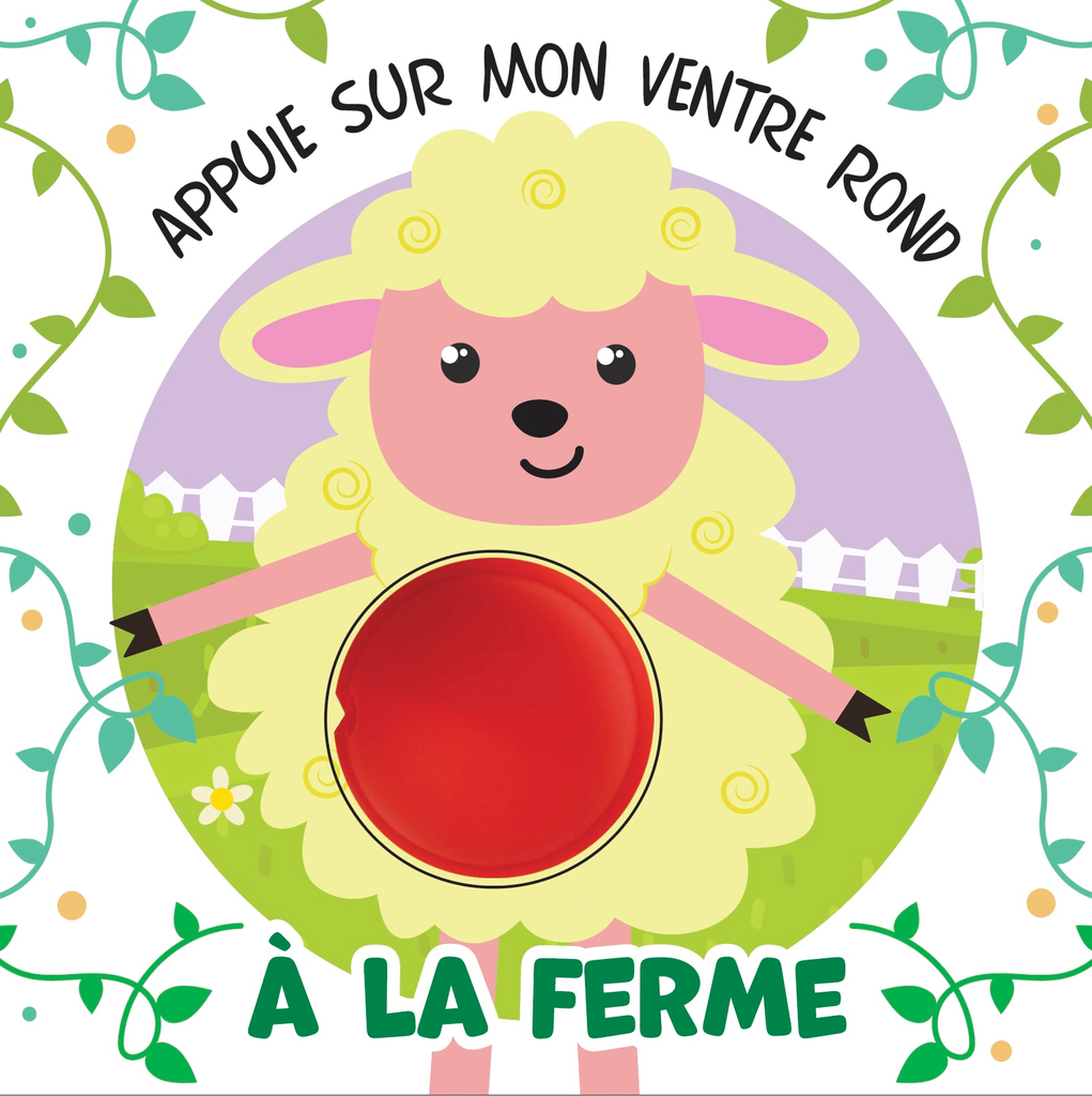 Appuie sur mon ventre rond la ferme