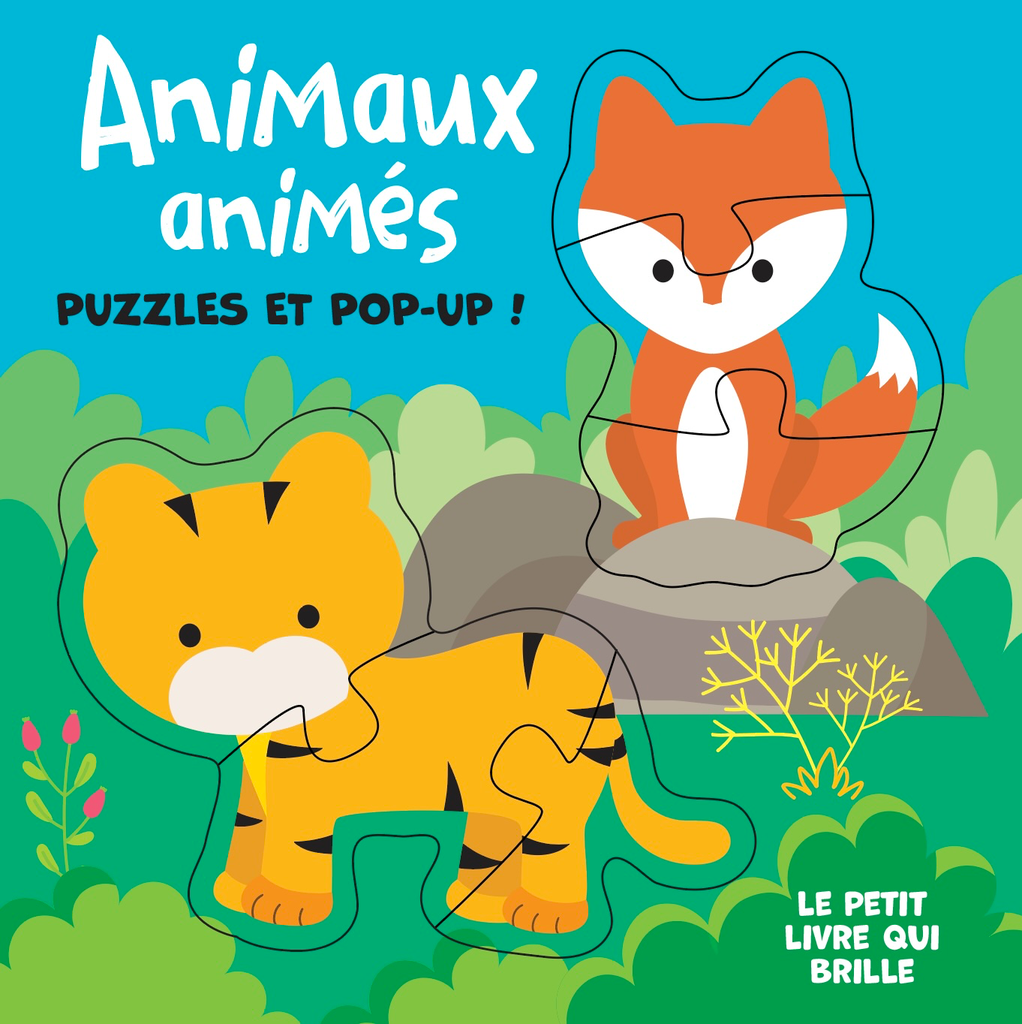 Animaux animés puzzles et pop-up
