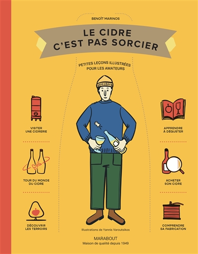 Le cidre c'est pas sorcier : petites leçons illustrées pour les amateurs