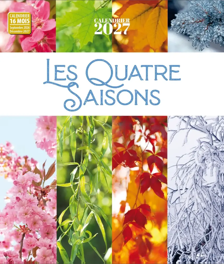 Calendrier 2027 - Quatre saisons