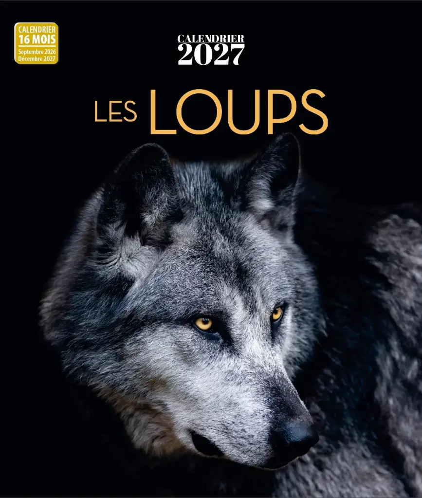 Calendrier 2027 - Loups