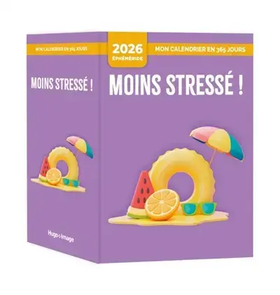 Mon calendrier 2026 : Moins stressé ! 