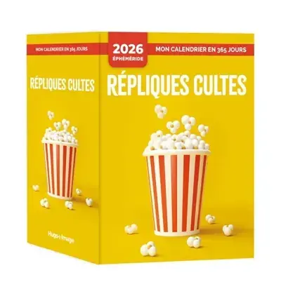 Mon calendrier 2026 : Répliques cultes