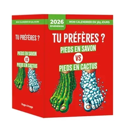 Mon calendrier 2026 : Tu préfères ? 