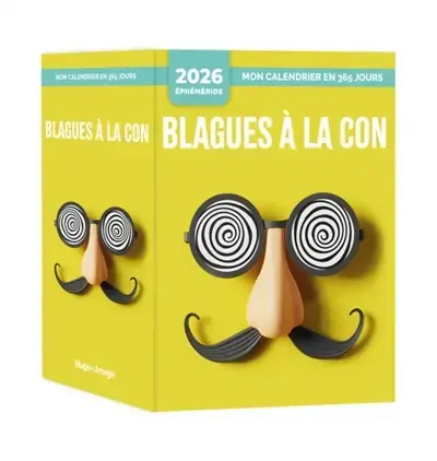 Mon Calendrier 2026 : Blagues à la con 