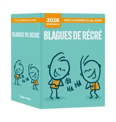 Mon Calendrier 2026 : Blagues de récré 