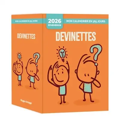 Mon Calendrier 2026 : Devinettes
