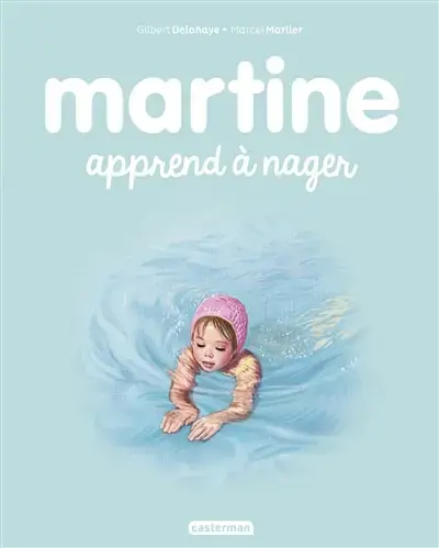 Martine apprend à nager 