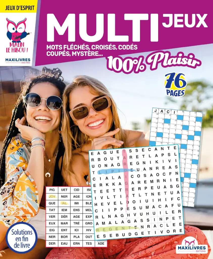 Hibou Malin - Multi jeux 100% plaisir 