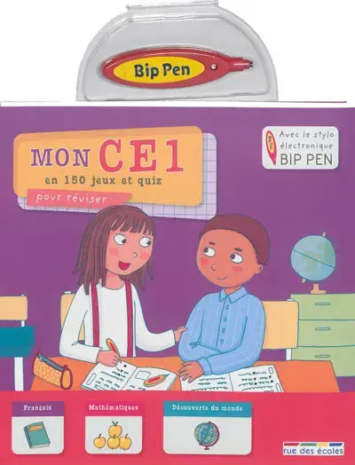 Mon CE1 en 150 jeux et quiz pour réviser : français, mathématiques, découverte du monde 