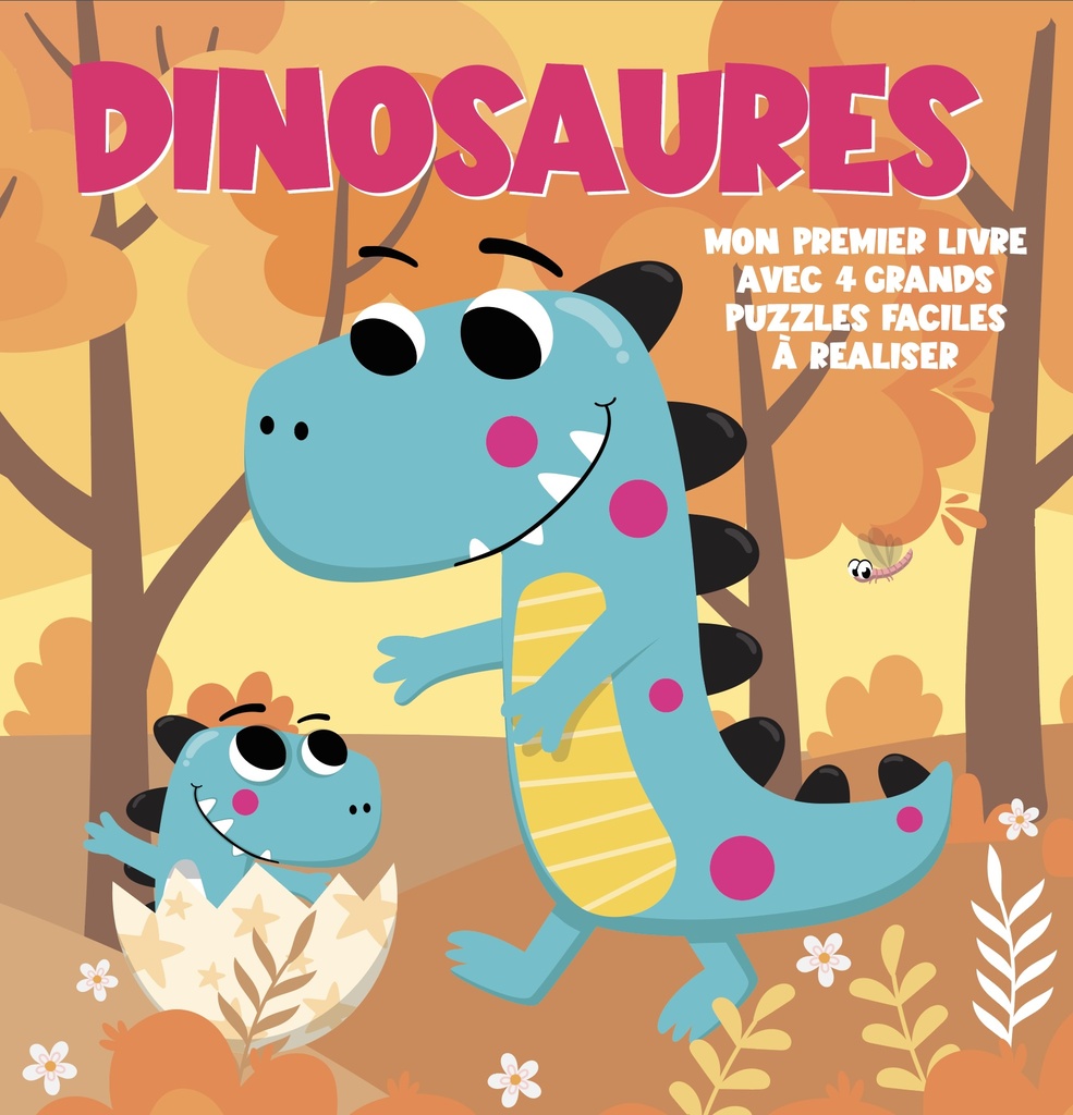 Dinosaures mon premier livre puzzle