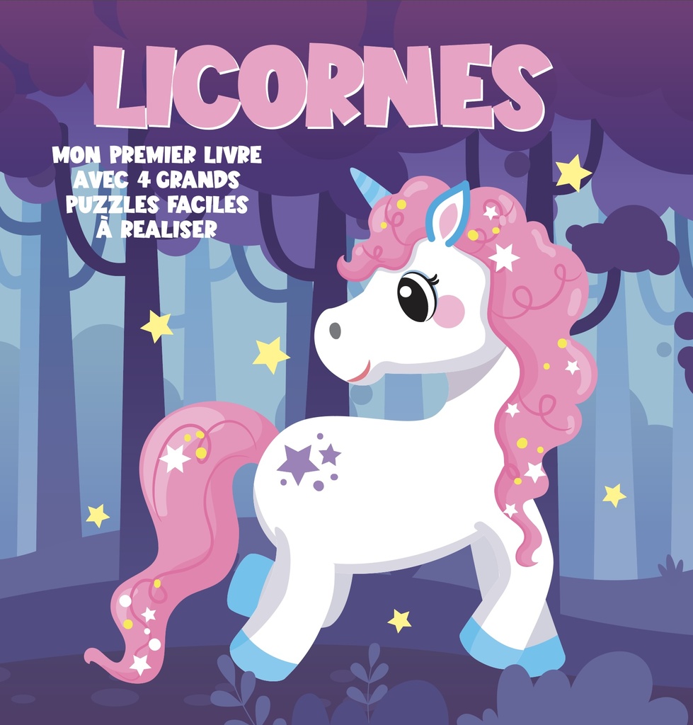 Licornes mon premier livre puzzle