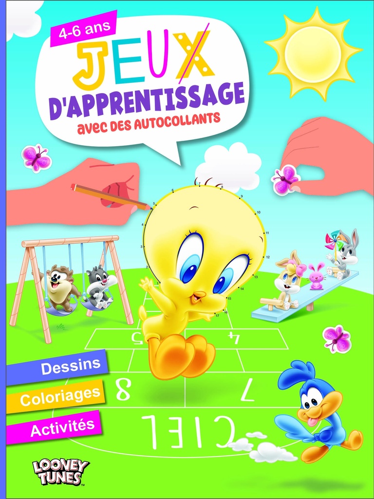 Jeux d'apprentissages - Baby Looney-tunes - 4-6 ans