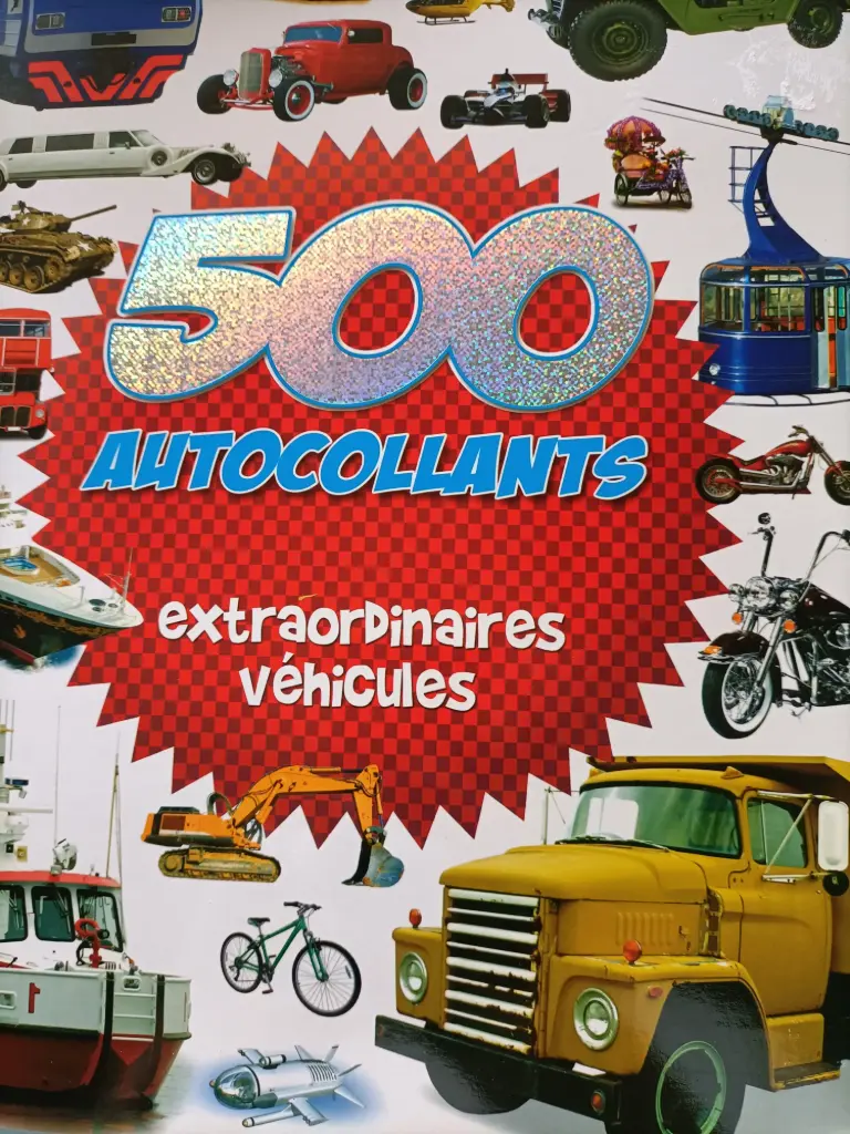 500 autocollants véhicules