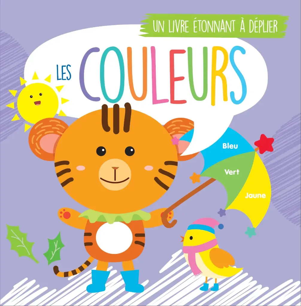 Livre à déplier - Les couleurs 