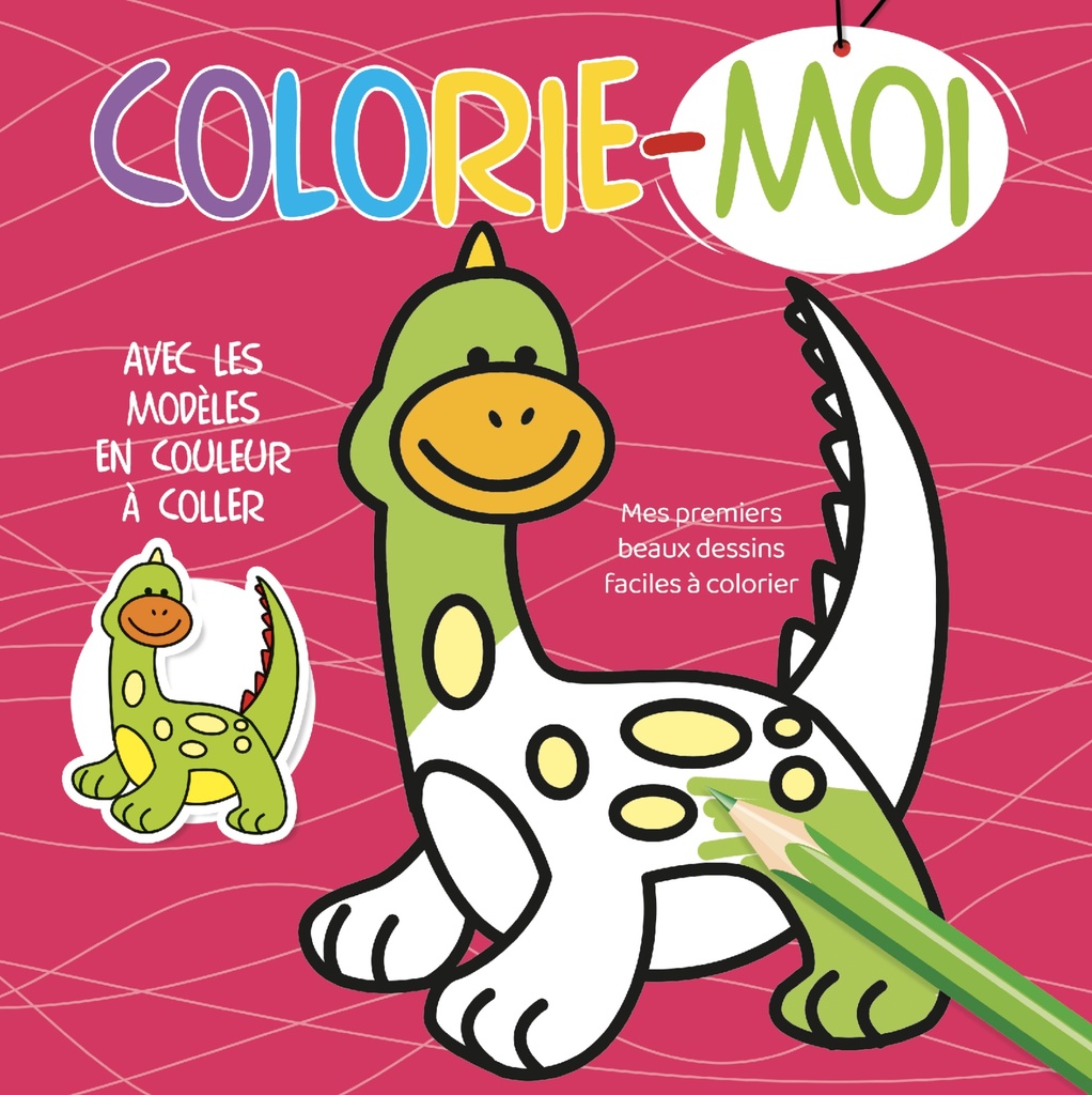 Coloriage carré 48+2p rose