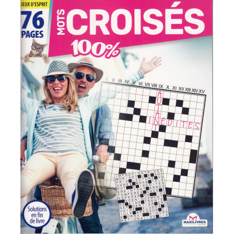 Mots croisés - 76 pages