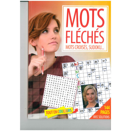 Mots Fléchés - 1 - 144 pages couleur